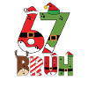67 Bruh Meme Weihnachtstypografie