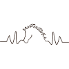 ECG Line Horse Heartbeat Riding