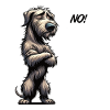 No Irischer Wolfshund Wolfshundbesitzer Wolfshunde