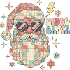 Techno disco Santa Claus Ball Drôle