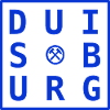 Duisburg Ruhrpott Design Cadeau & Souvenir Bleu