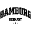 Hamburg Germany Lettering College Heimat