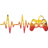 Heartbeat Gamepad Retro
