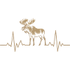 Mosses Heartbeat Silhouette