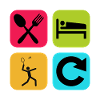 Eat Sleep Badminton Repeat Funny Quote Sport