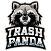 Trash Panda Waschbär Emblem