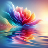 Abstract Flower Waves 1