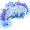 Zentangle Dolphin