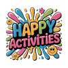 Activités joyeuses Explosion d’éclaboussures