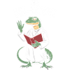 Oath Lizard Funny Justice Motif