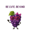 Be Cute Be Kind Grape