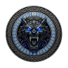 Helheim Creation /Moon Wolf Rune Shield