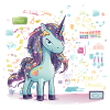 Unicorn Technikzauber Illustration