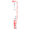 Antifascista red/white with star