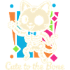 Cat Skeleton Motif Purr