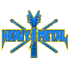 Heavy Metal Guitar Emblem