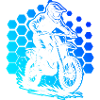 Motocross motif for real enthusiasts