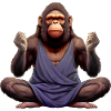 Yoga Affen