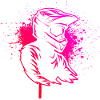 Iconic motocross motif