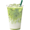 Cool Green Matcha Milk Latte