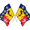 Rhône-Alpes Flags Crossed