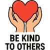 Hands Holding Heart of Kindness