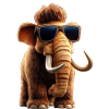 Mammut Wollhaarmammut Eiszeit Mammuts Süßes Mammut