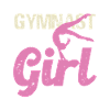 Gymnast Girl Retro Pink