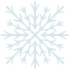 Frosted Snowflake Radiance