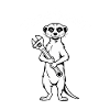 Meerkat Real DIYer Man Craftsman
