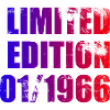 60th Birthday Limited Edition 01/1966