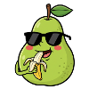 Funny pear