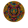 Aztec Circle Mask Relief