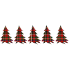 Forest Tartan Trees