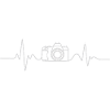 Heartbeat Camera Line Design
