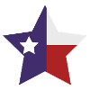 Texas Star Flagge