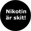 Nicotine is crap(Black circle)