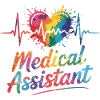 Rainbow Medical Assistant Heart