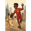 Stadtlauf mit Hundebuddy