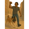 Urban run with dog