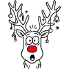 Renne Rudolph Joyeux Noël