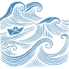Ship Waves Sea Sailing