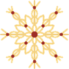 Straw Star Ornament