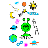 Space doodle