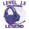 Level 13 Unlocked Legend