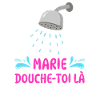 Marie, shower there