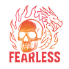 Flame Skull Fearless