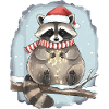 Matching Family Raccoon Christmas Funny