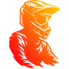 Modern motocross artwork