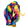 Mammut Wollhaarmammut Eiszeit Mammuts Süßes Mammut